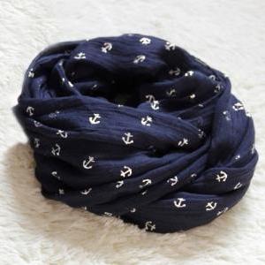 Little Anchors Infinity Scarf