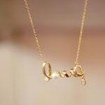 Golden Love Necklace