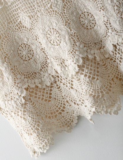Hollow Crocheted Lace Tank Top on Luulla